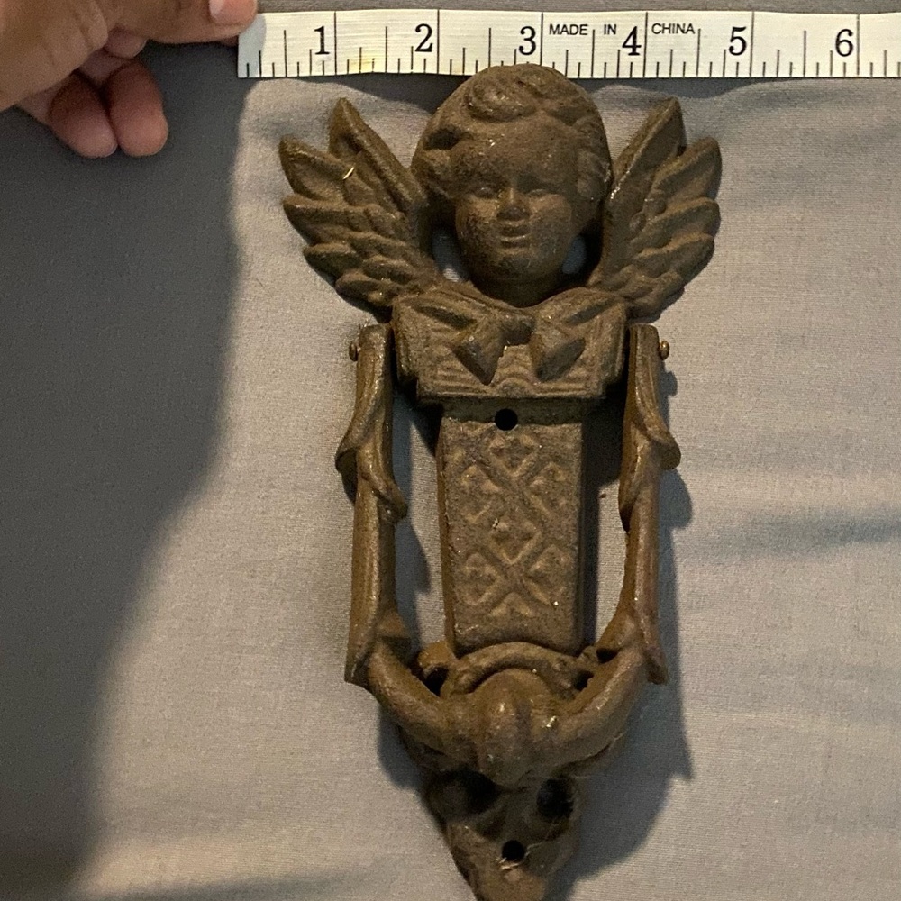 Vintage Angel Door Knocker - Picture 6 of 6